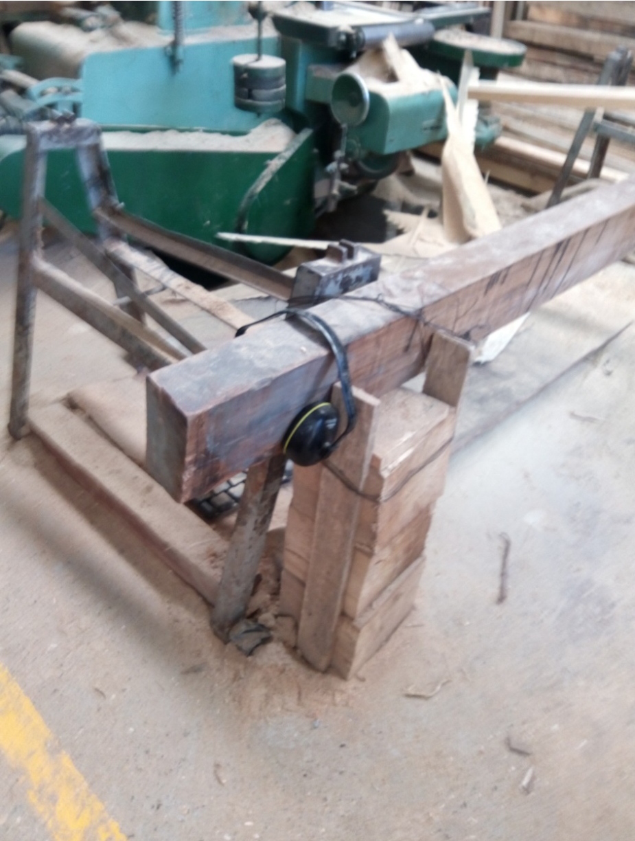 Madera aplicada en un proyecto de construcción